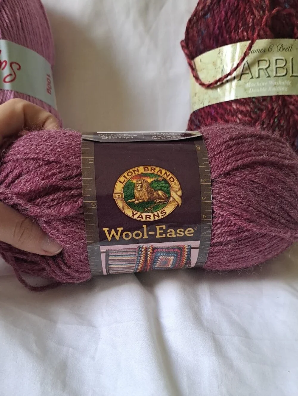 Sirdar Supersoft Aran Yarn Bundle in Pink & Plum